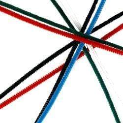 AussieSuperStore Art & Craft Essentials Chenille Sticks Multicolours Chenille Sticks Multicolours | Craft Supplies for Kids 9331468014843 VCCS07